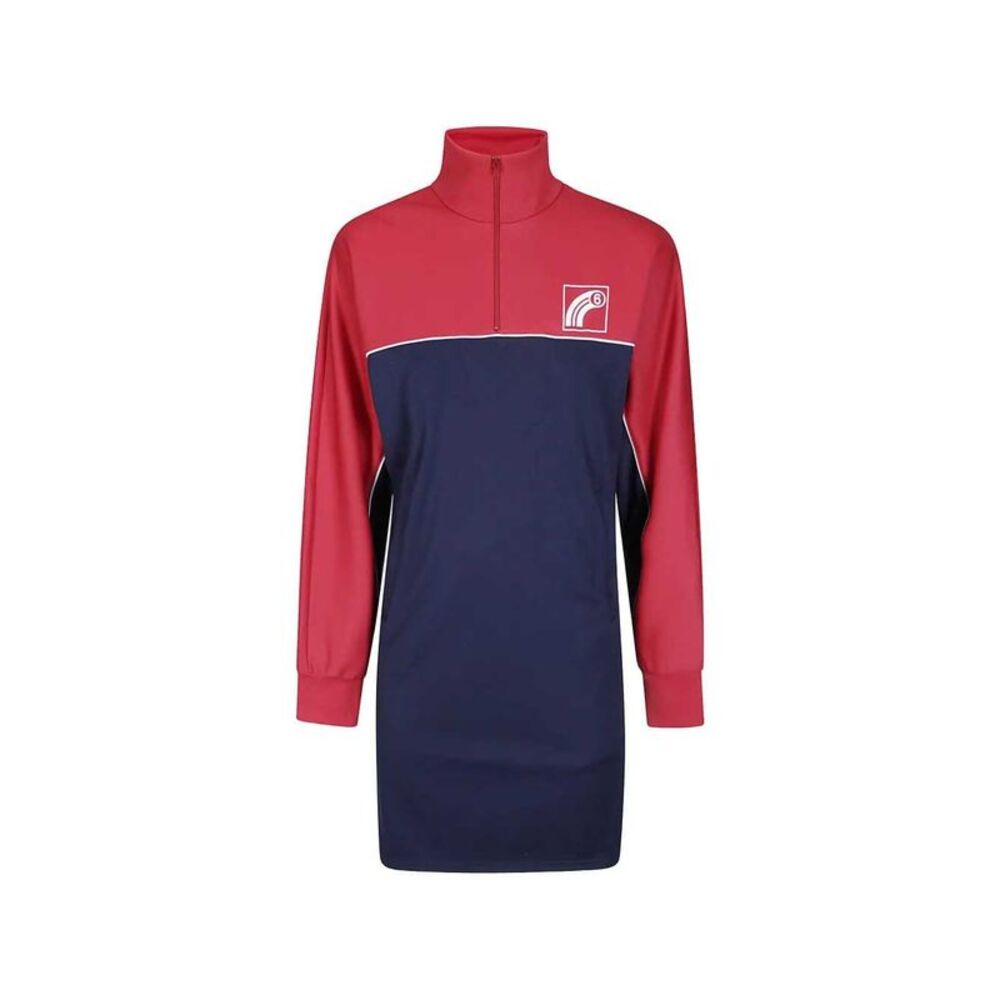 Mm6 Maison Margiela Women Logo-Print Mini Dress